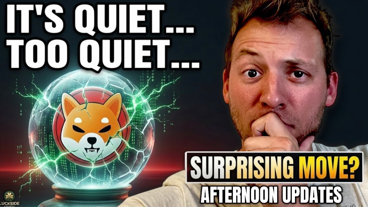 SHIBA INU - It's Quiet...Too Quiet! Afternoon Updates! Surprising Move? SHIBA INU - It's Quiet...Too Quiet! Afternoon Updates! Surprising Move?

👉🔥INSIDE ACCESS TO LUCKSIDE'S HOLDINGS, TRADES, COMMUNITY 👉   / lucksidecrypto  

🔥TRADE WITH UP TO 500X MARGIN WITH BTCC (EARN UP TO $10,000 BONUS - 10% DEPOSIT BONUS) *SPACEXUSDT 50X TRADING NOW AVAILABLE!*: 👉 https://www.btcc.com/market-promotion... 
How to ⏩    • HOW TO TRADE CRYPTO ON BTCC AND MARGEX WIT...  

🚀TRADE WITH UP TO 100X MARGIN WITH MARGEX (EARN UP TO $10,000 BONUS): 👉 https://margex.com/?rid=89352523
How to ⏩    • HOW TO TRADE CRYPTO ON BTCC AND MARGEX WIT...  

💎LUCKSIDE'S TRADING INDICATOR: 👉 https://cryptotradeassist.com/lucksid...

🔥JOIN COINW FOR TRADING AND DEPOSIT BONUSES: 👉 https://bit.ly/Luck-Side

For business inquiries reach out at LuckSideCryptohga@gmail.com.

This channel is for entertainment and informative purposes only.  These videos only represent information I read and my opinions on them.  This is in no way financial information and I am not a financial advisor.  The assets mentioned in these videos I am not paid to promote and this is not a recommendation for you to purchase them.  Do your own research and make your own decisions before making making any financial decisions!

shiba inu, shib, shiba inu news, shibarium news, shib news, shib price, shiba inu price, bone, bone token, bone news